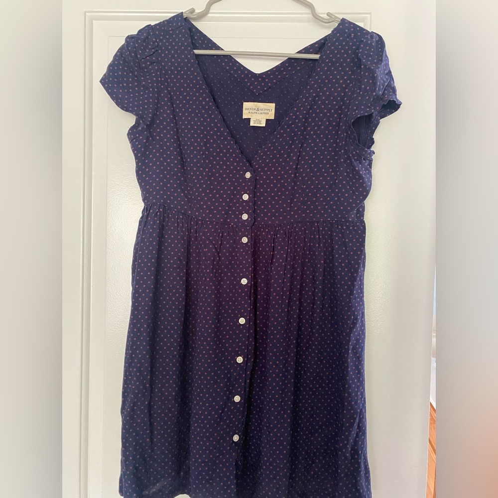 RalphLauren Denim and supply babydoll dress.